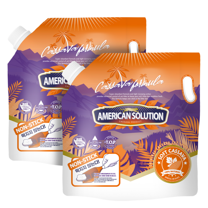 아메리칸솔루션 소프트 카사바 5.9kg2봉, 5.9kg, 2개