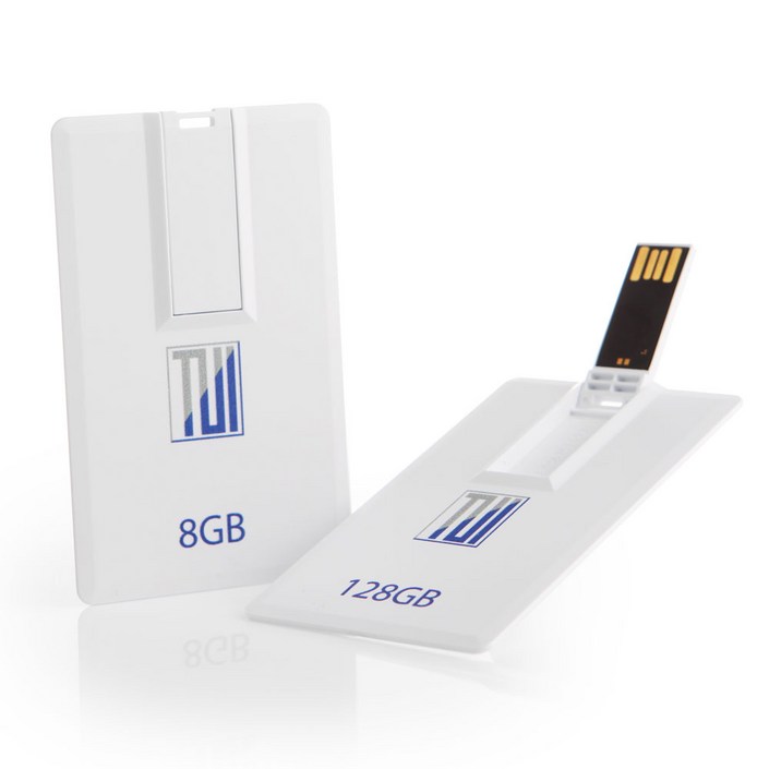 단면 무료 인쇄 라이트 카드 2.0 USB 메모리 주문 후 맞춤제작