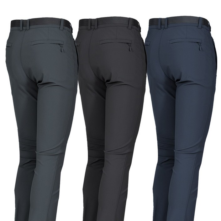 [스타일필드] 3세트 겨울시즌 남성 무지 일자 스판바지 아웃도어 팬츠 일상복 외출복 아웃도어 하의 JUB164