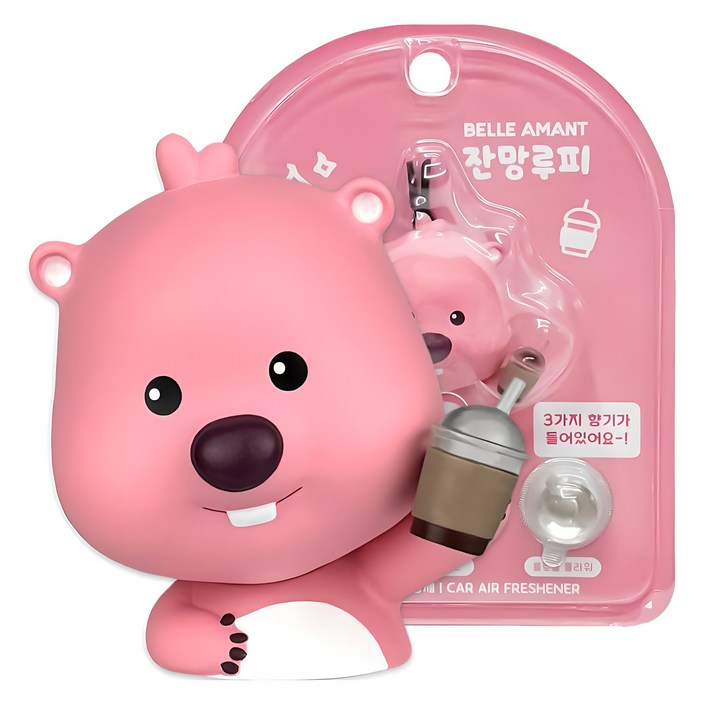 벨르아망 잔망루피 차량용 미니 방향제