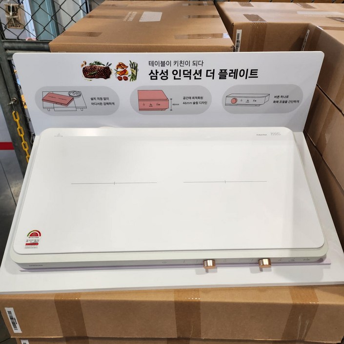 24년형 삼성 인덕션 더플레이트 2구 NZ62DG300CFW