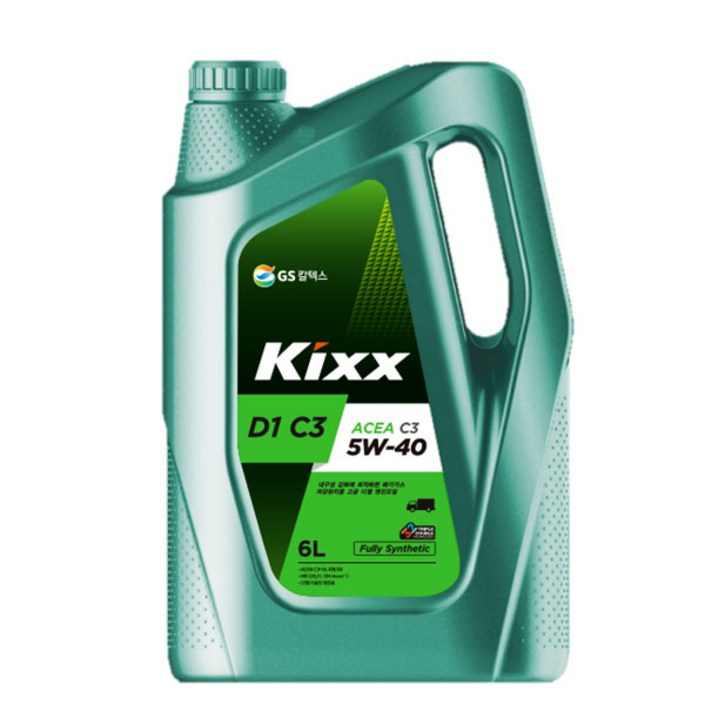 kixx GS칼텍스 킥스 D1 C3 5W40 6L 디젤 엔진오일 - 쇼핑뉴스