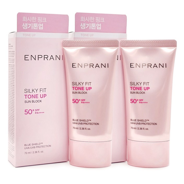 엔프라니 실키핏 선블록 70mlx2개, 70ml, 2개