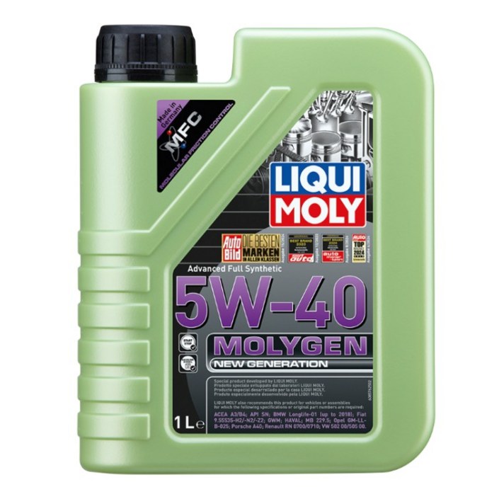 리퀴몰리 몰리겐 엔진오일 5W40 1L 합성유 합성엔진오일 8576