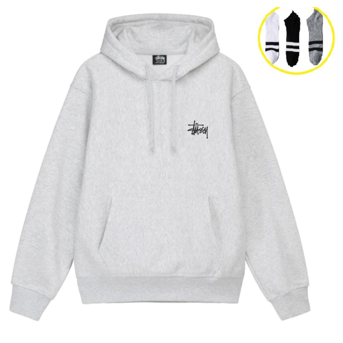 국내매장판 스투시 베이직 후드 1925000  패턴양말 증정