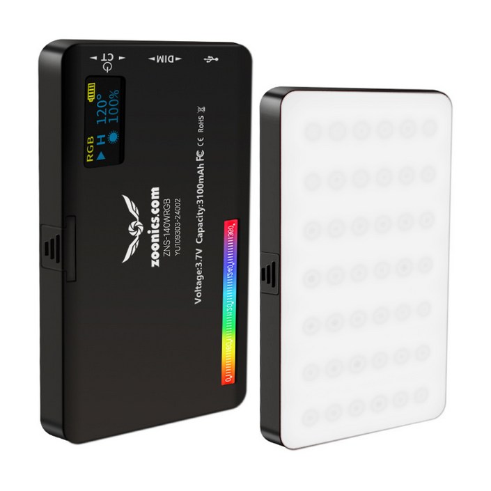 주닉스 mini RGB 조명 360컬러 색온도 명도 조절 멀티 미니 LED, 1개