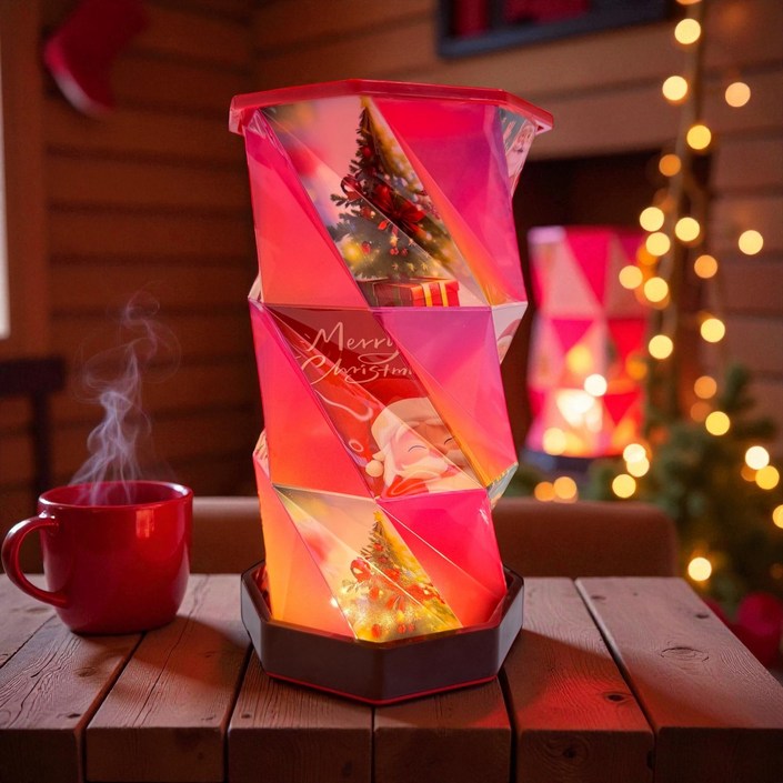 굿도우 크리스마스 접이식 캠핑 휴대용 무드등