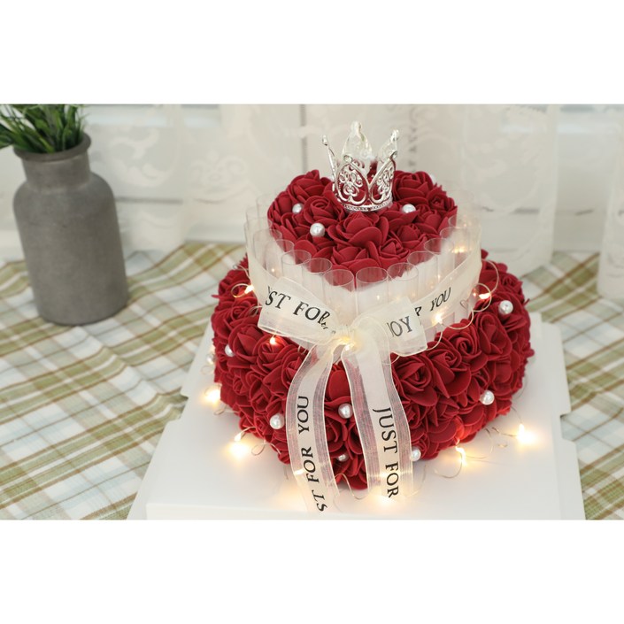 리프4, 돈케이크, 용돈케이크, 부모님 용돈 박스, 이벤트용2단 용돈박스, 티아라로즈케이크, 버건디