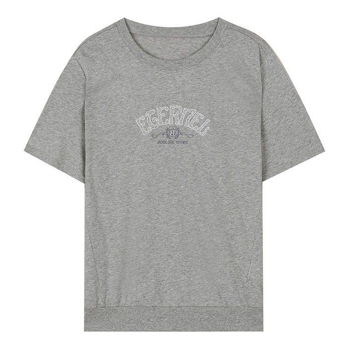 베스띠벨리 엠브로이더리 밴딩  티셔츠  BII2836