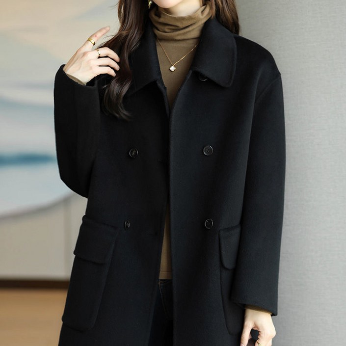 로렌미 더블버튼 카라넥 코트 S251013FW-4