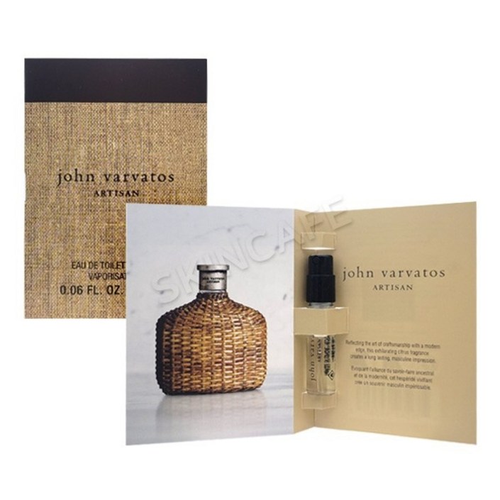 남자향수 존바바토스 아티산 EDT 1.8ml 데이트 여행용 시트러스 우디 계열 향수 샘플 5개