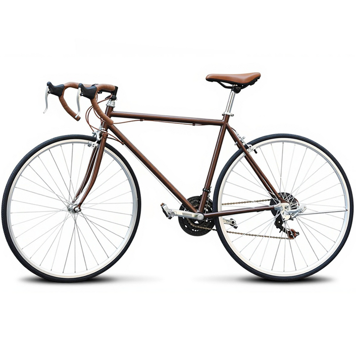 루노르 빈티지 로드자전거 21단 레트로 감성 디자인 사이클 싸이클 바이크 입문용 출퇴근 통학