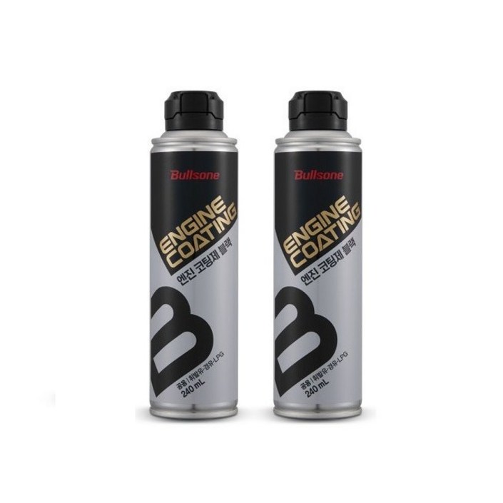 불스원 엔진코팅제 블랙 240ml x 2개