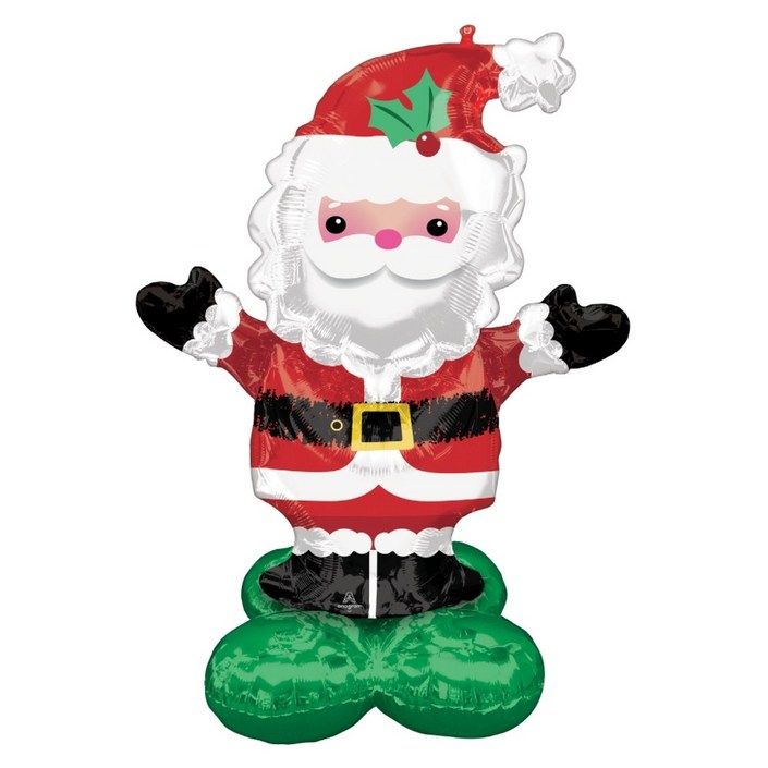 크리스마스 스탠딩 산타 파티 풍선 아나그램 에어벌룬