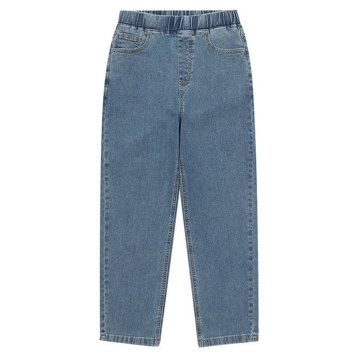 소이주니어 부평점봄 가을 청바지   남아 여아 공용으로 신축성있어 좋고 허리 밴딩이라 편한 테이퍼드 데님 바지