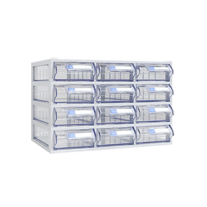 모아이샵 스마트 정리함 투명수납함 12칸