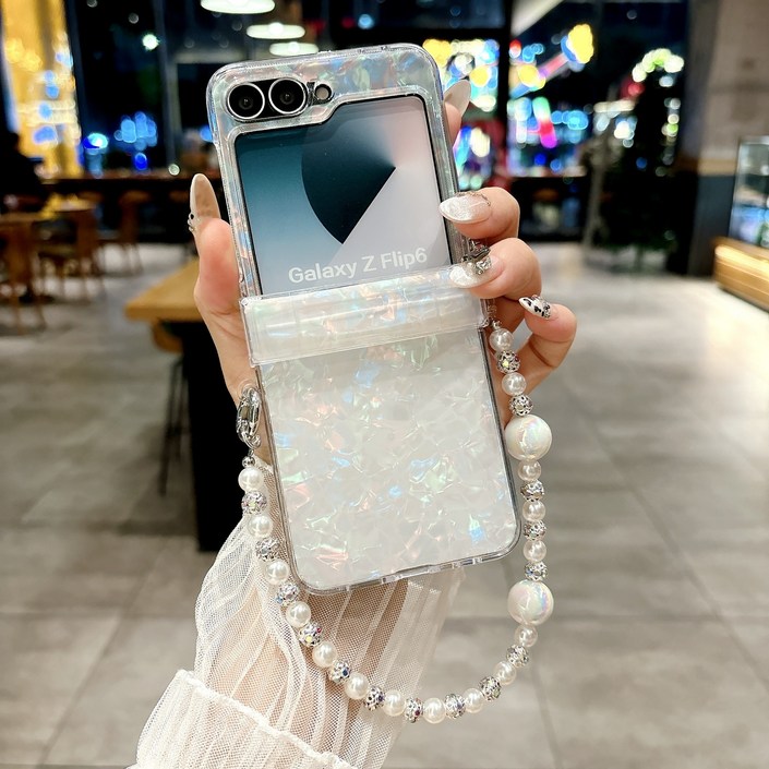 윰스모르 갤럭시 Z 플립 힌지보호 스트랩 케이스