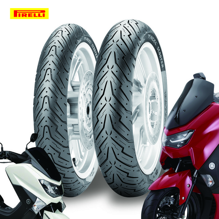 피렐리 엔젤 스쿠터 야마하 엔맥스125 155 20152025년 앞 뒤 타이어 광폭, 1개