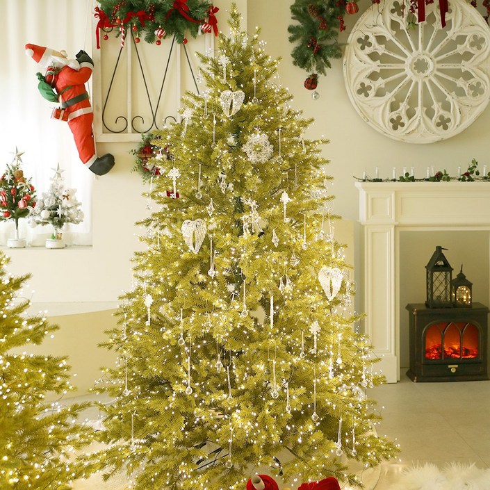 크리스마스 트리 나무 장식 풀세트 올PE 100 전나무 카르메스