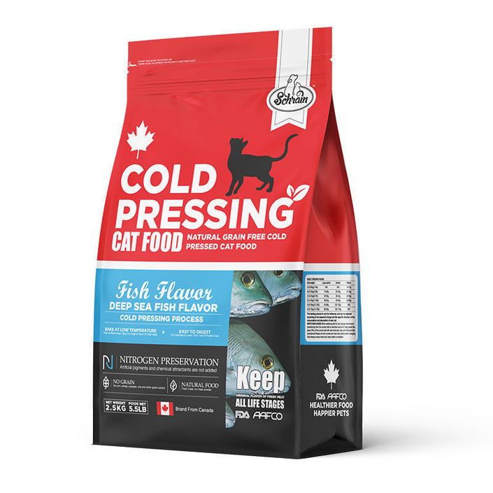 슈레인 고양이 건식사료 입맛 까다로운 단백질40, 2.5kg, 3개, 청어