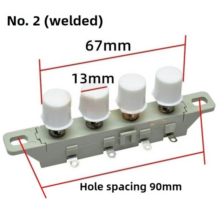 Airmate Midea 선풍기 데스크탑 키 스위치 버튼 3단 속도 제어 적합