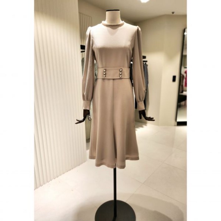 모조에스핀 진주 넥장식 원피스 J223MSE020관리7159198