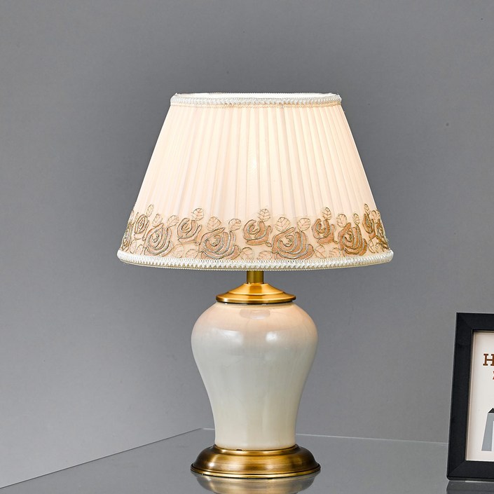 이즈 단스탠드 카페 조명 무드등 도자기 호텔 침실스탠드 테이블조명