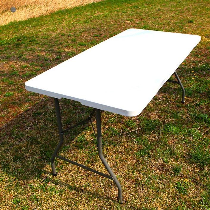 KALLUS CAMPING 칼루스 브로몰딩 테이블 860 다용도 접이식 캠핑 테이블 야외 행사용, 화이트