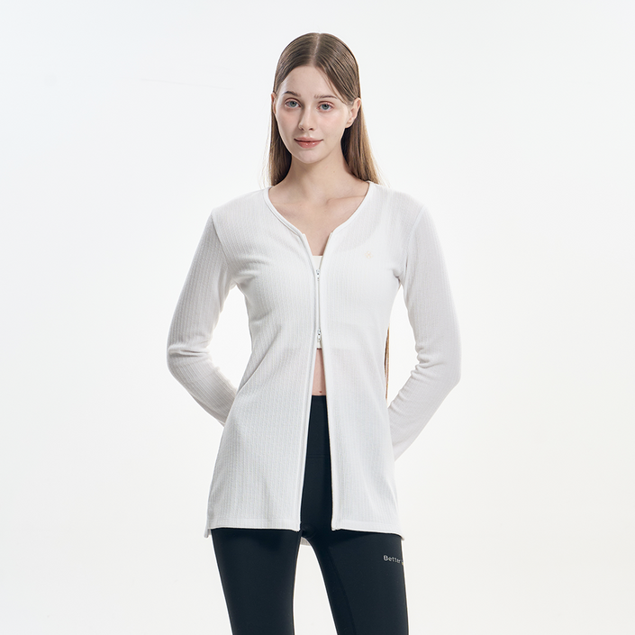 여성 집업 가디건 투웨이 요가 필라테스 커버업 힙커버