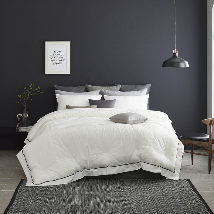 박홍근홈패션 슈만 60수 워싱 면 100 차렵이불 Q