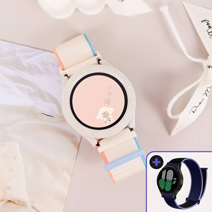 오르몽트 11 갤럭시워치 스트랩 스포츠루프 밴드 경량 시계줄 줄질 나일론 갤럭시 워치7 6 5 4 3 액티브2 호환