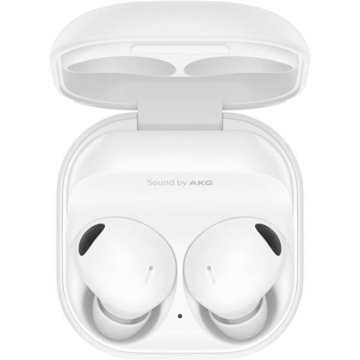SAMSUNG 삼성 갤럭시 버즈 2 프로 트루 무선 블루투스 이어버드 노이즈 캔슬링 HiFi 사운드 360 오디오 컴포트 핏 인 이어 HD 음성 IPX7 방수 화이트 [미국 버전