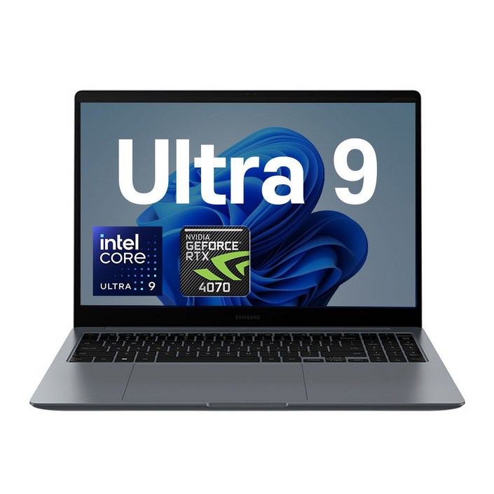 삼성전자 갤럭시북4 울트라 NT960XGL-X92A 인텔 코어Ultra9 RTX4070 게임용 그래픽 작업용 전문가용 코딩작업 게이밍노트북