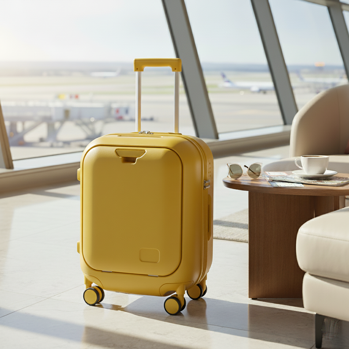 베리어튼 도트 전면오픈 TSA 컵홀더 USB 캐리어[5년AS]