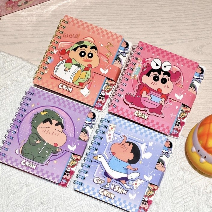 짱구수첩 미니노트 A7 공책 다이어리 노트 크레용신짱 문구