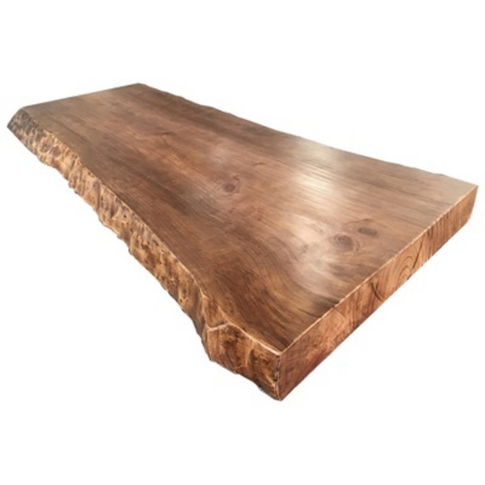 우드슬랩 상판 통나무 원목 테이블 식탁 책상 나무판 월넛, 140x70x8CM