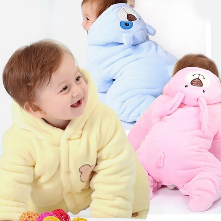 알럽베이비 베이비 신생아용 겨울 패딩우주복
