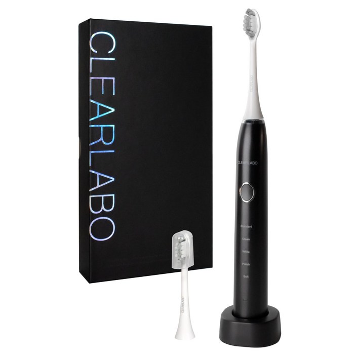 IPX8 현역 치과 의사 감수전동 칫솔 소닉 초음파 칫솔 나노칫솔 방수 5개의