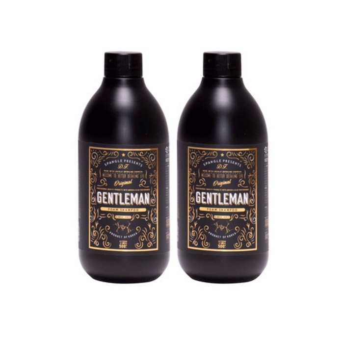 스팽글 스노우폼샴푸젠틀맨 500ml x 2개, 2개, 500ml
