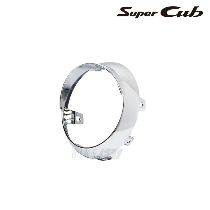 슈퍼커브 110 윙캡커버 크롬 헤드라이트 가드 H2C 정품 1825년, 1개