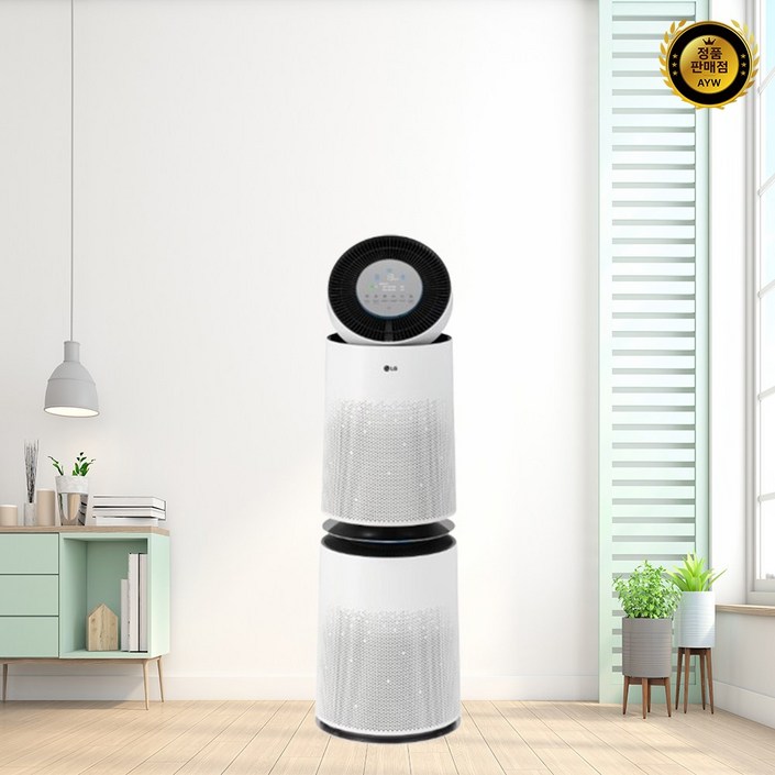 LG전자 퓨리케어 360도 오브제컬렉션 플러스 공기청정기 AS305DWWA 100㎡ 방문설치