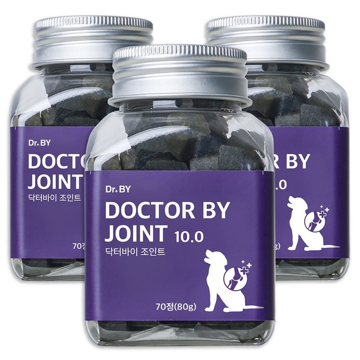 닥터바이 조인트 강아지 관절 영양제 슬개골 노견 도움 보조제