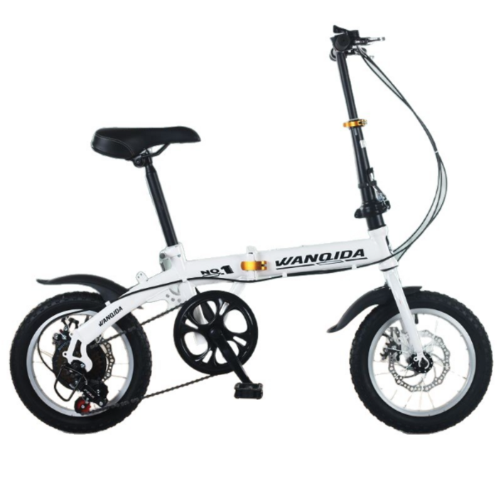 FONOW 미니벨로자전거 가벼운 접이식 7단 변속 생활용 출퇴근 자전거