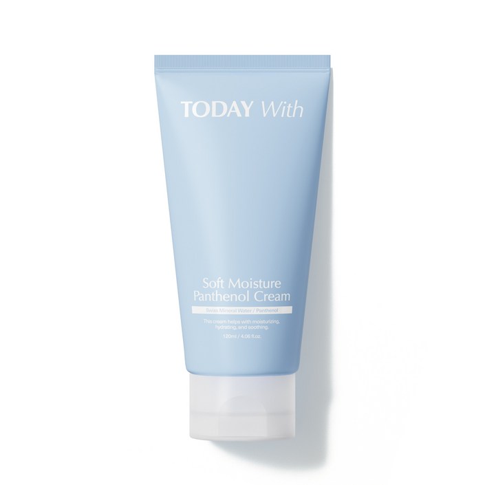투데이위드 소프트 모이스쳐 판테놀 10 속보습 수분크림, 1개, 120ml