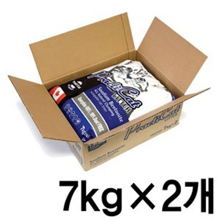 [kiwiq]D17 프락티캣 10L (7kg 무향) 2개 고양이 모래 _ 100EA, kiwiq1 본상품선택 20230121
