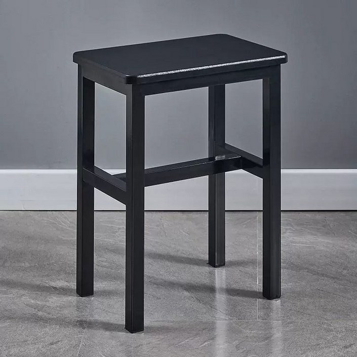 미니 사각 스툴 원목 나무의자 오크나무