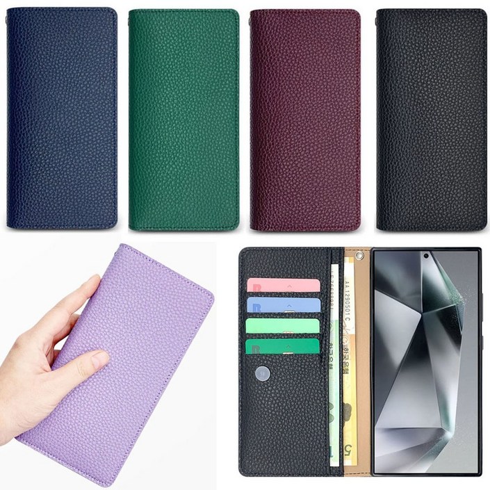 갤럭시 점프4 SMM366K  천연 소가죽 카드 수납 다이어리 플립 휴대폰 케이스 국산 생산 제조  SLWXPDOD