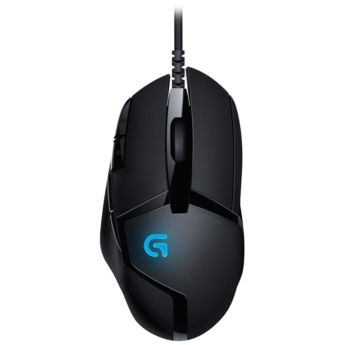 로지텍코리아 G402 유선 게이밍 마우스, 블랙, MU0041