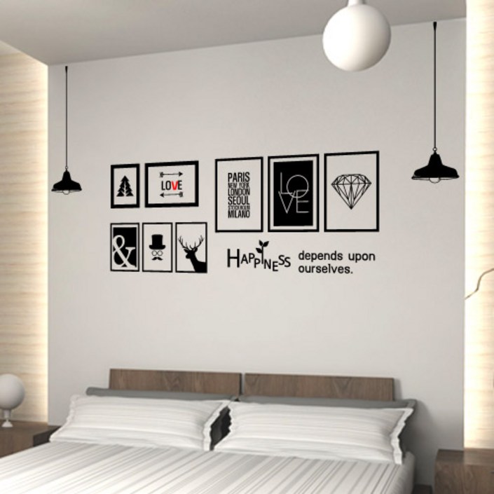 큐데코 모던아트1 대형세트 포인트스티커