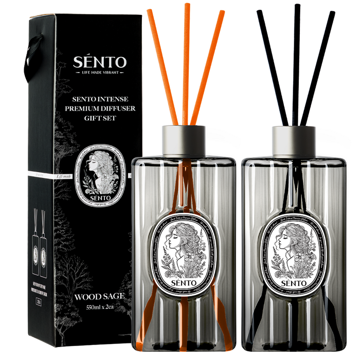 센토 인텐스 프리미엄 대용량 디퓨저 550ml, 우드세이지, 2개